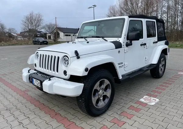 samochody osobowe Jeep Wrangler cena 106000 przebieg: 146900, rok produkcji 2016 z Lublin